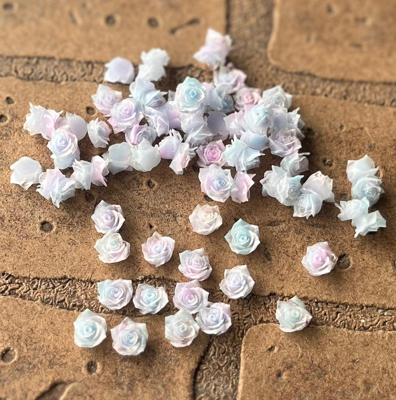 Nail Decoration-Flexible Roses (pack of 50 pcs)