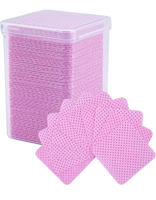 Lint-Free Nail Wipes – Square Pads for Gel & Acrylic Nails, Manicure & Nail Art