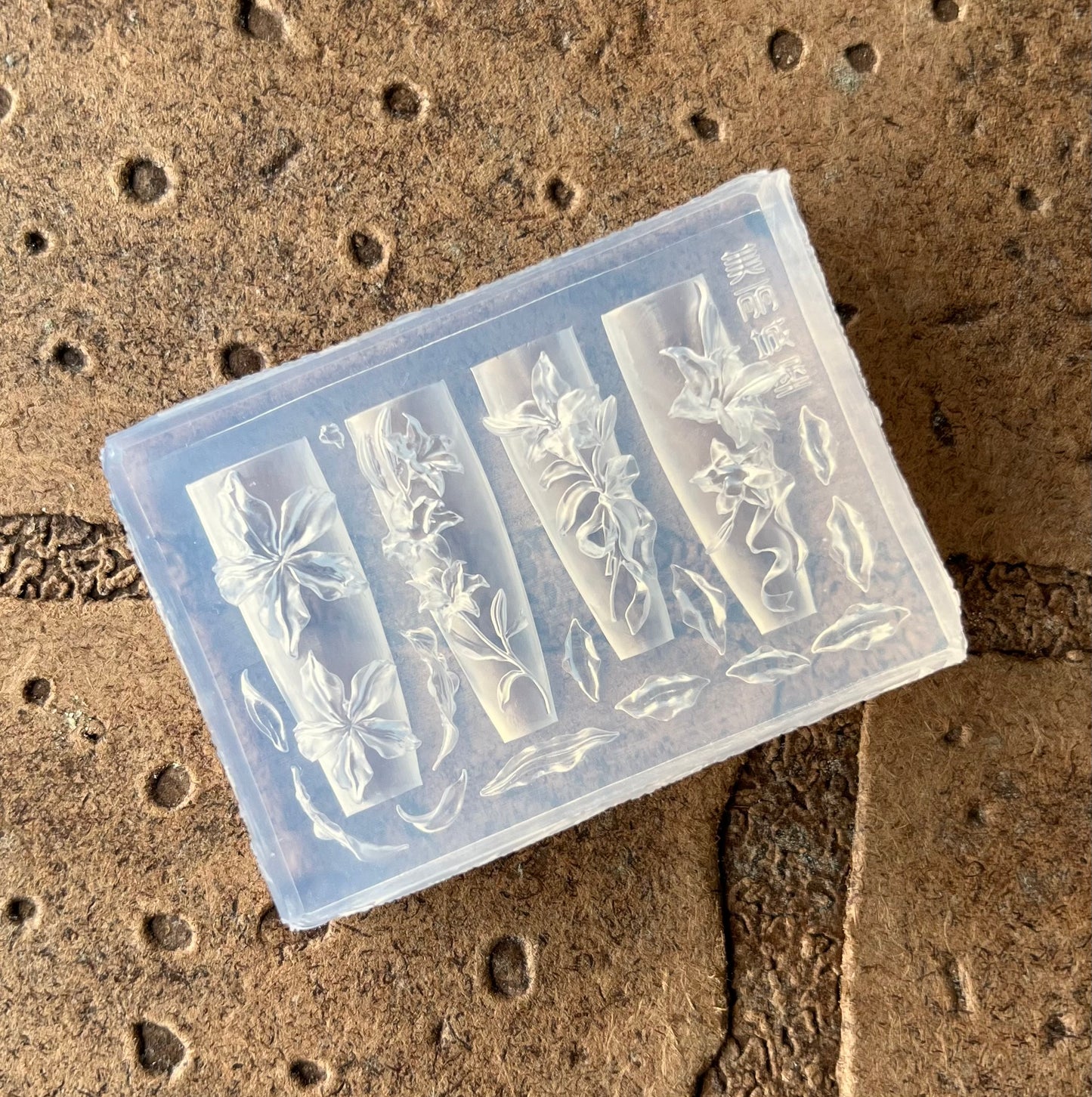 5D Silicone Nail Art Mold – Floral Design Silicone Nail Art Mold #3