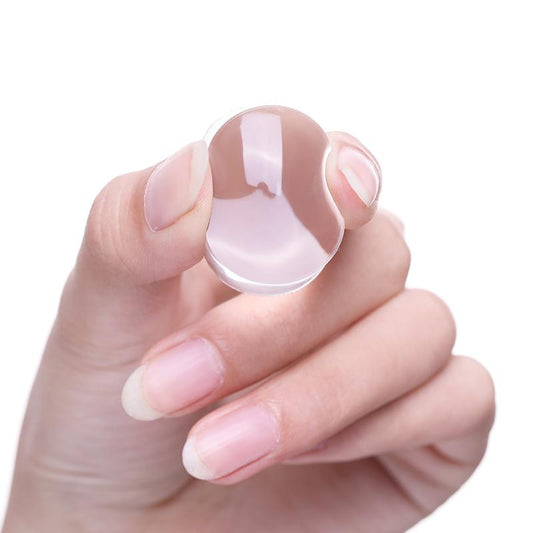 Clear Jelly Nail Stamper with Scraper – Transparent Nail Art Stamping Tool