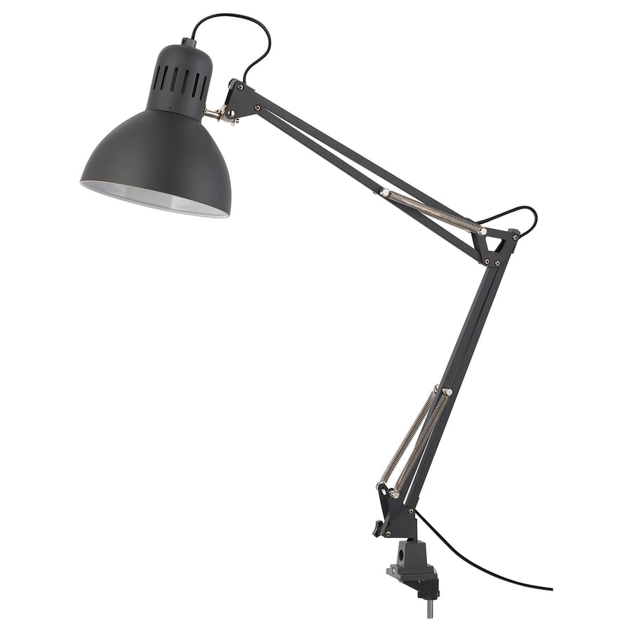 Adjustable Clamp Nail Table Lamp – Swing Arm Task Light for Nail Art & Salon Use
