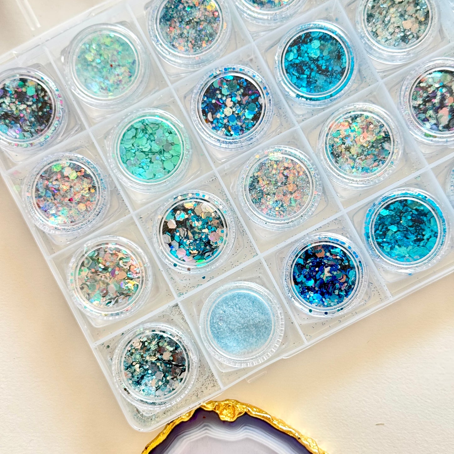 Blue Pack Glitters