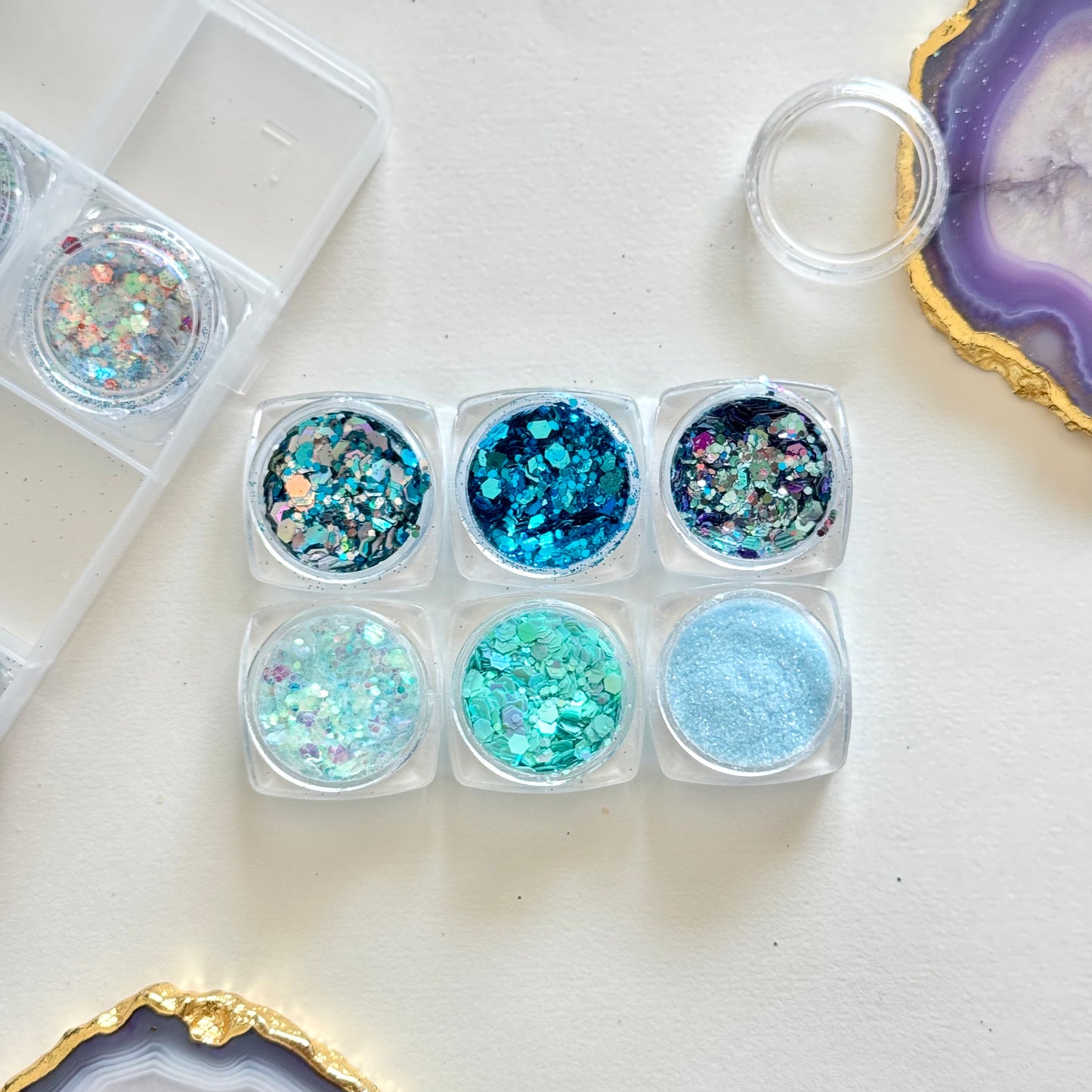 Blue Pack Glitters