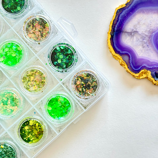 Green Pack Glitters