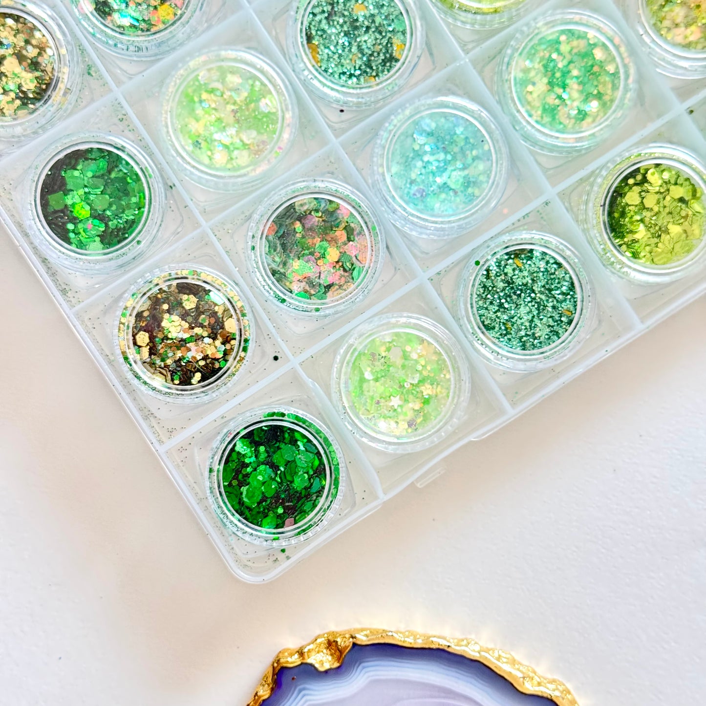 Green Pack Glitters