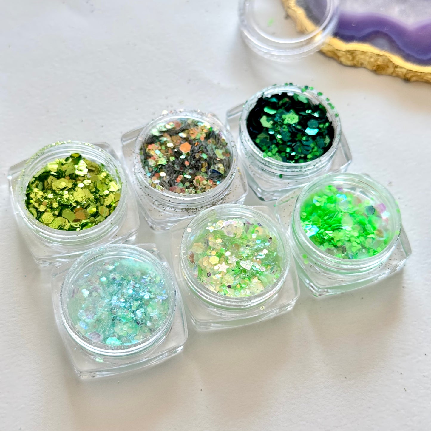 Green Pack Glitters