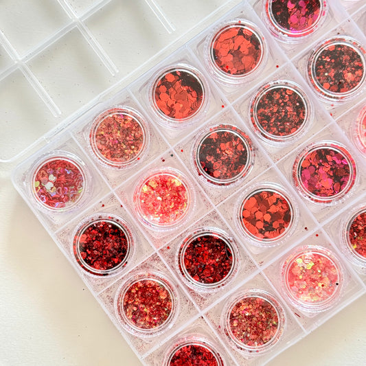 Red Pack Glitters