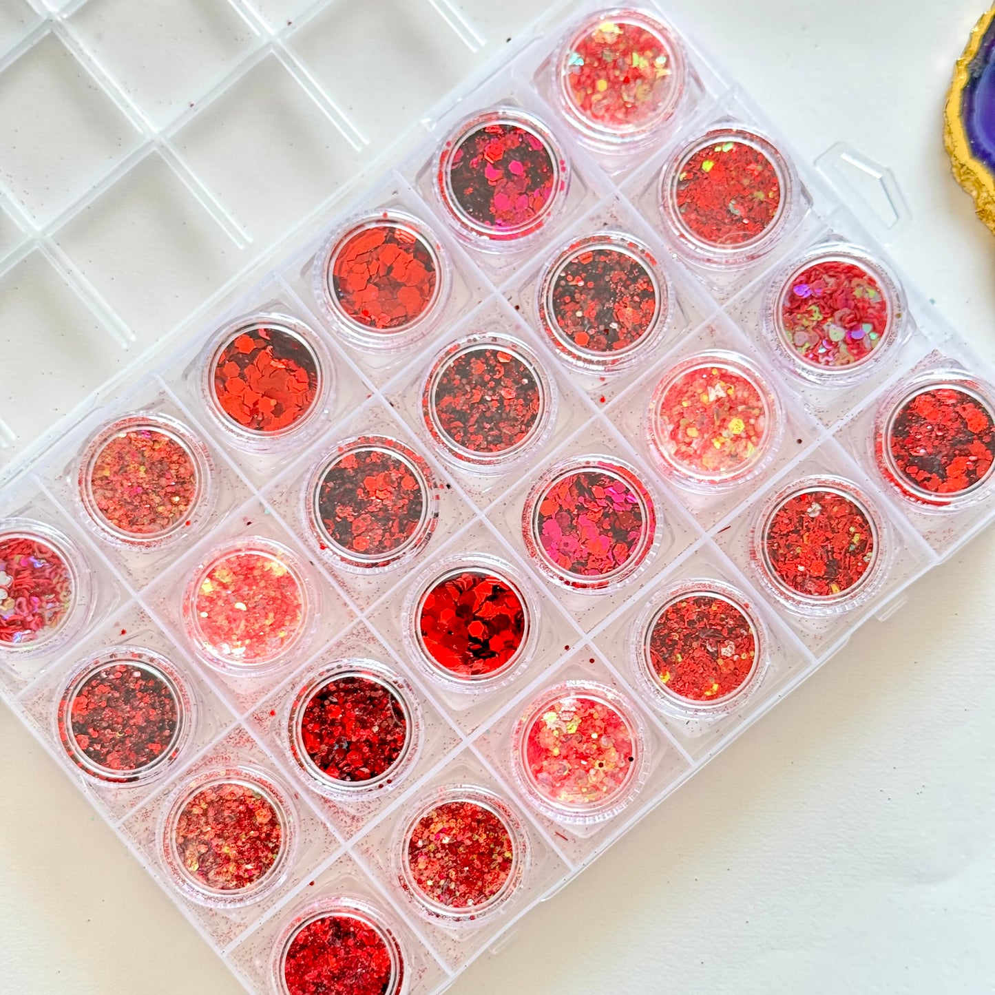 Red Pack Glitters