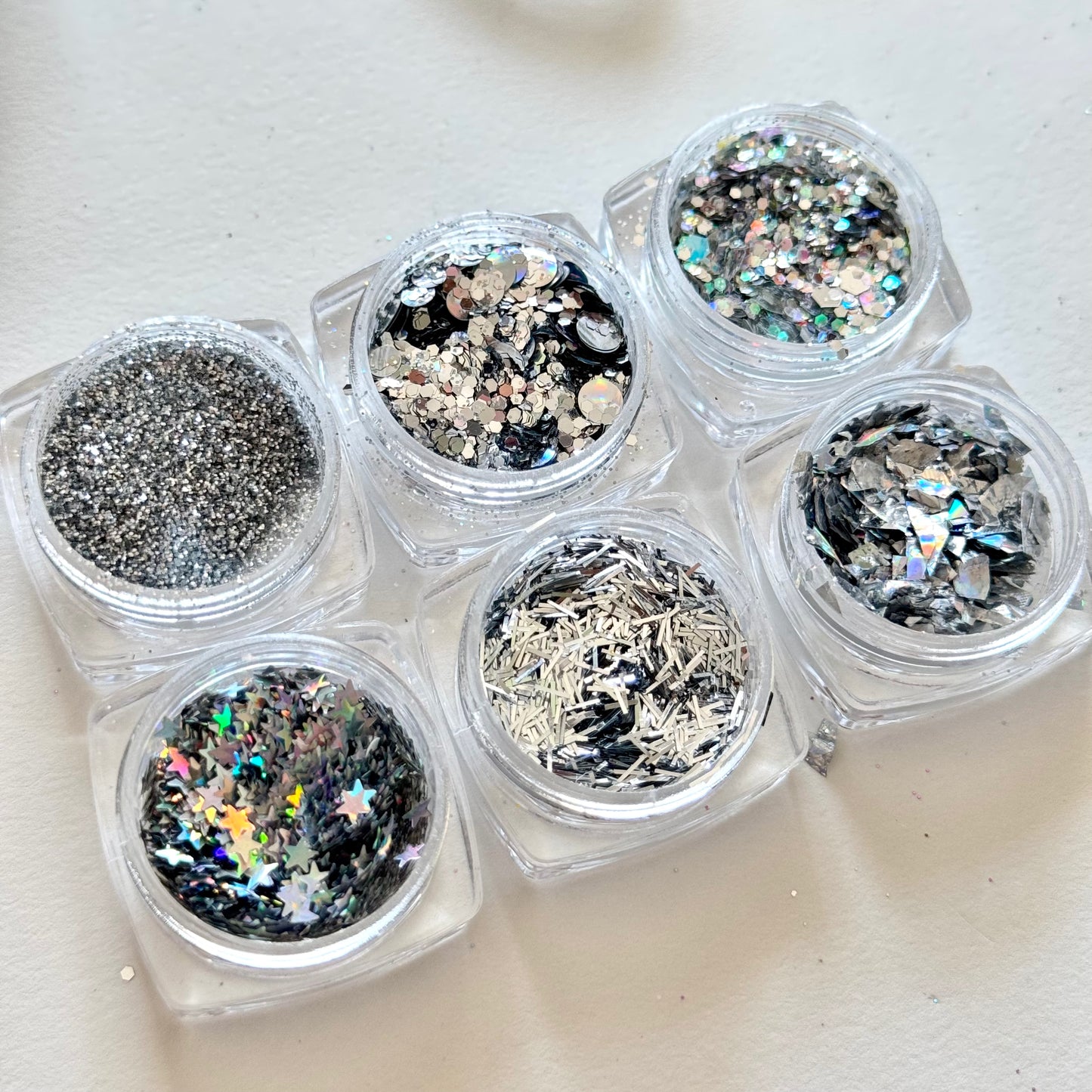 Silver Pack Glitters