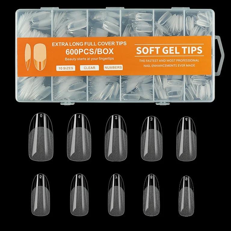 Medium round (clear and semi buffed)