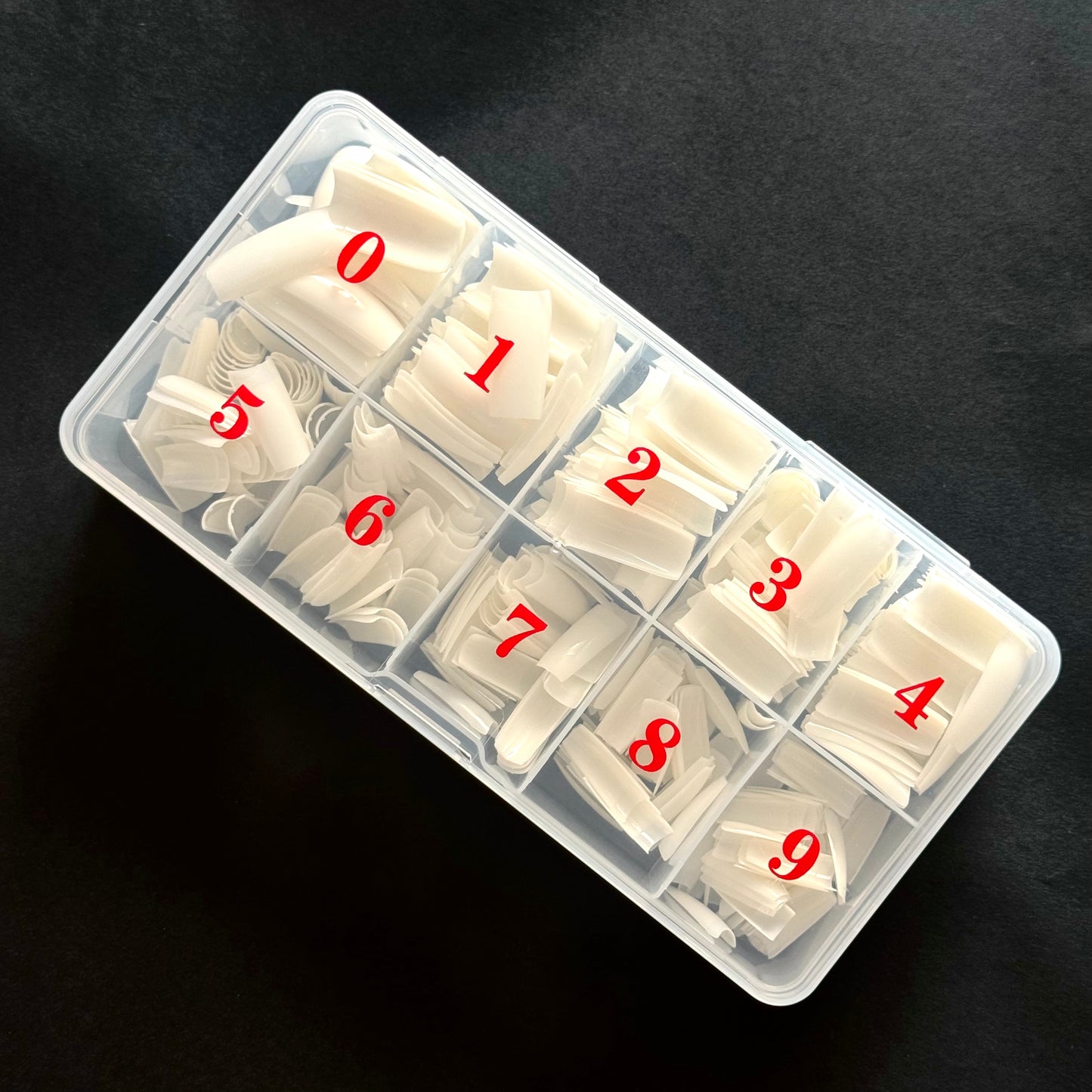 Moon Shaped Tips (Natural)