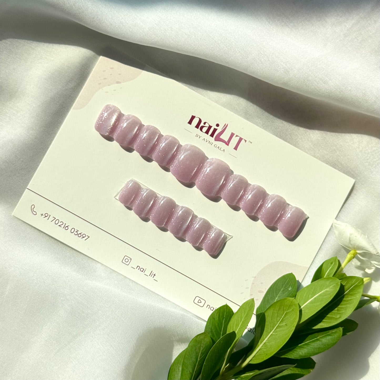 Pink glaze Cateye (NL06)