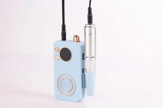 YT-988 Electric Nail Polisher Machine | Professional Rechargeable Portable driller -45000 Rounds Per Second