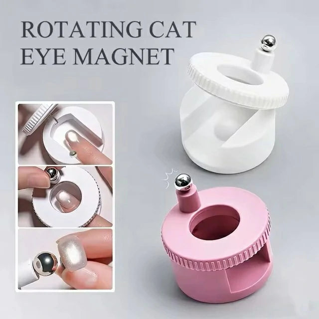 Rotating cateye magnet