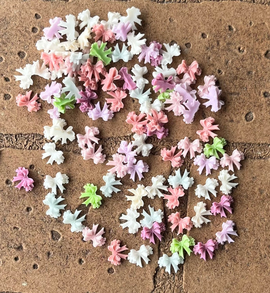 Nail Decoration -Flexible Bows (pack of 50 pcs)