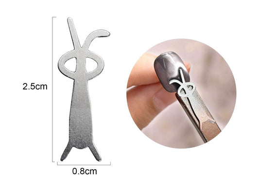 Bunny Magnet Tool for Cat Eye Nails – Bunny Face Nail Art Design Magnet