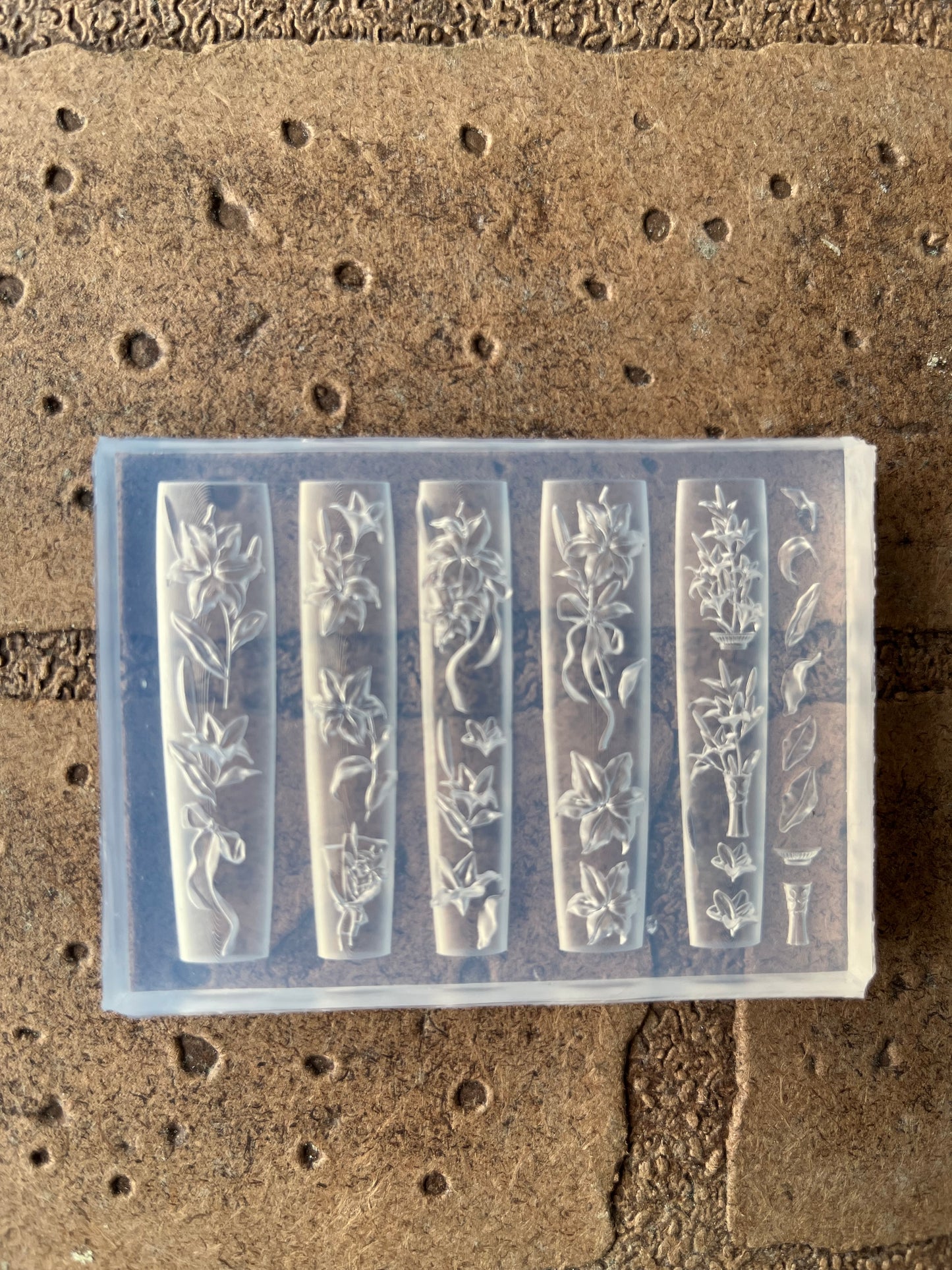 3D Silicone Nail Art Mold – Floral Design | Silicone Nail Art Mold #17