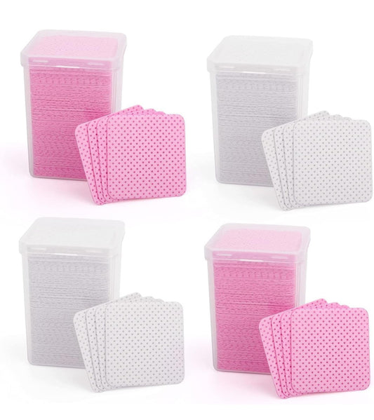 Lint-Free Nail Wipes – Square Pads for Gel & Acrylic Nails, Manicure & Nail Art