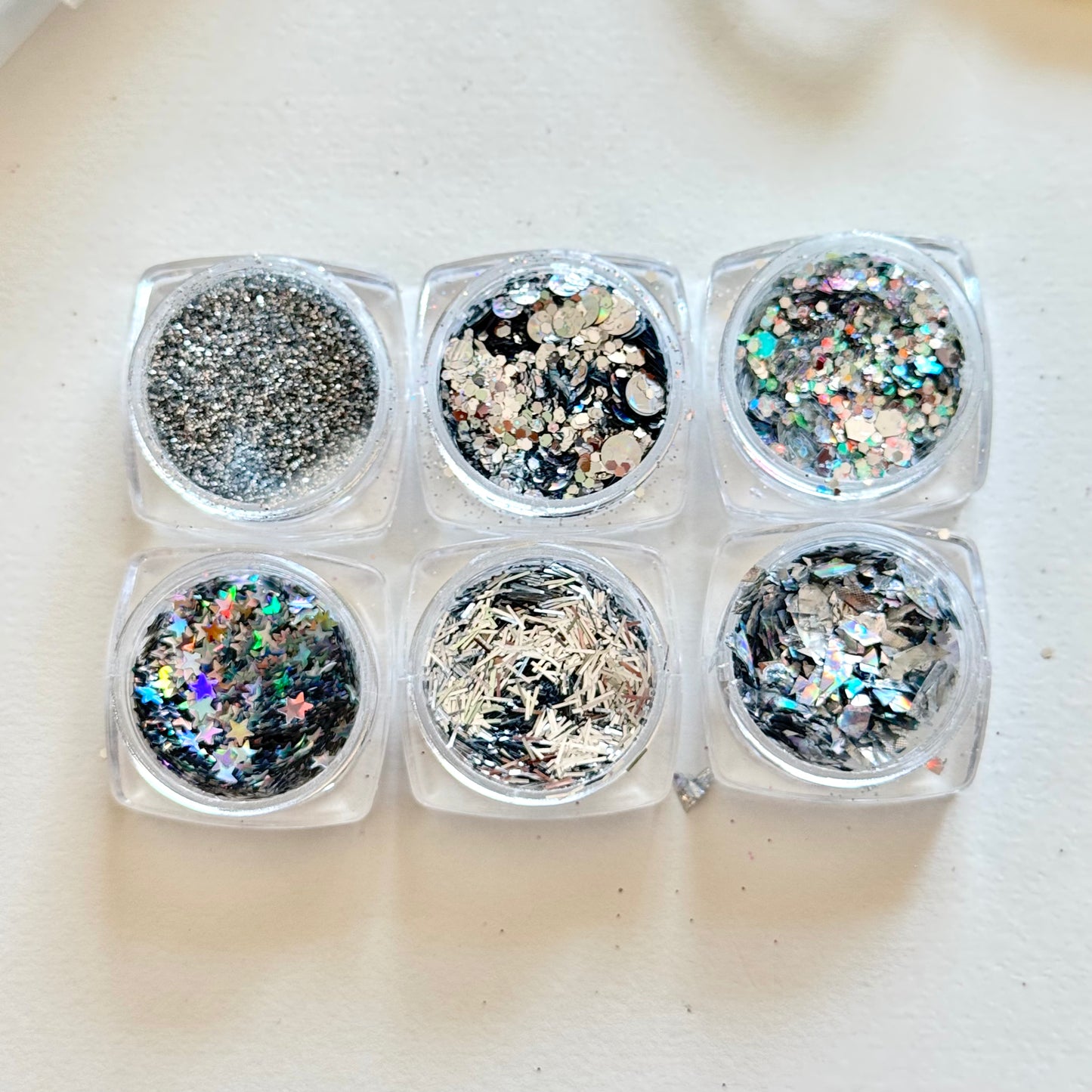 Silver Pack Glitters