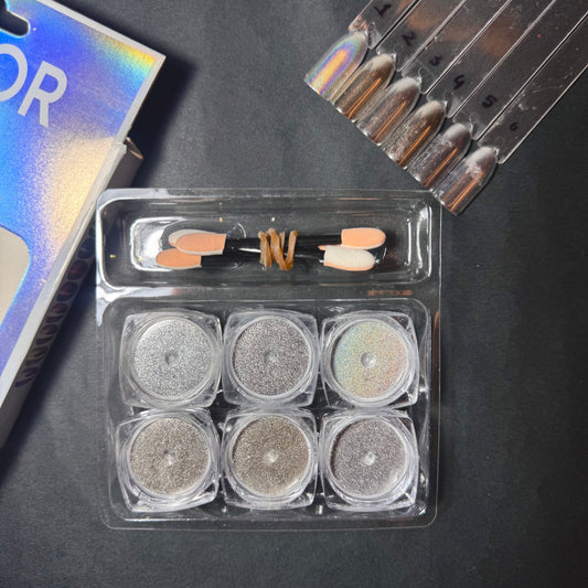 Silver Mirror Chrome Pack