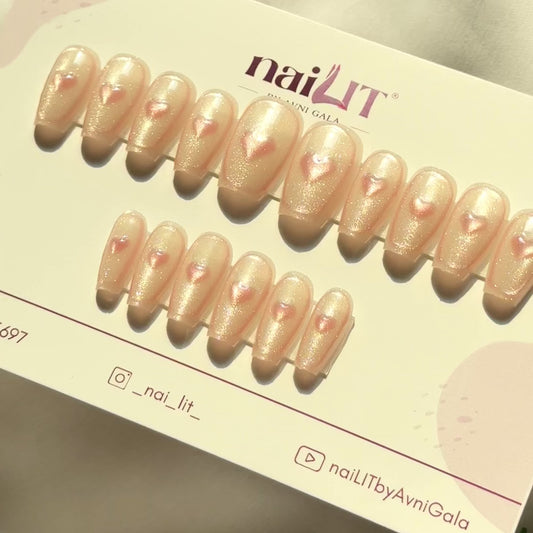 Blush Hearts Cateye